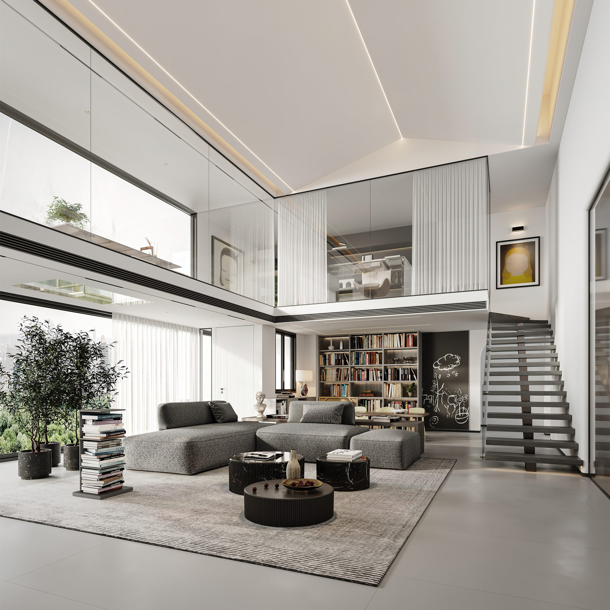 architectural-visualization-3d-rendering-services-interior-cgi-grand-waterfront-zhongshan-living-room