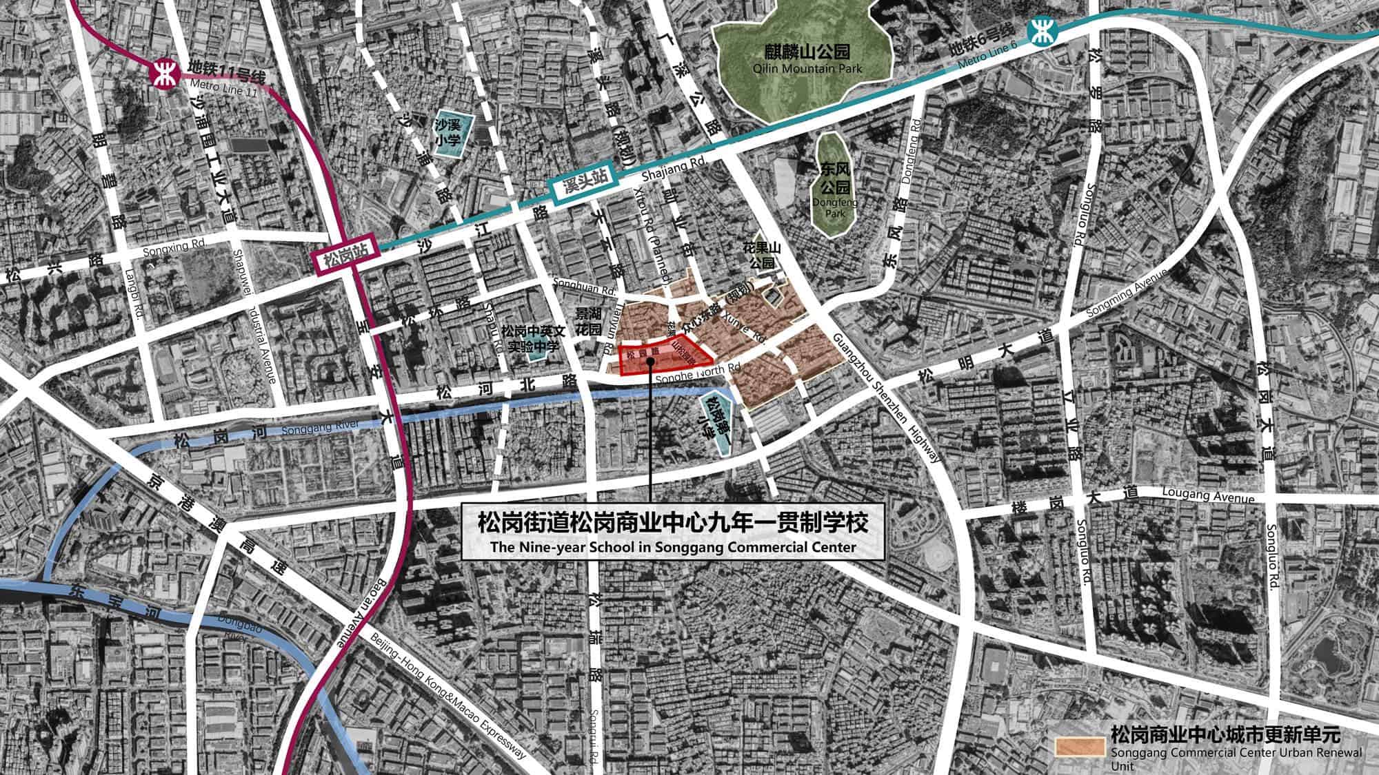 international-architectural-design-competition-announcement-tender-call-for-entry-songgang-commercial-center