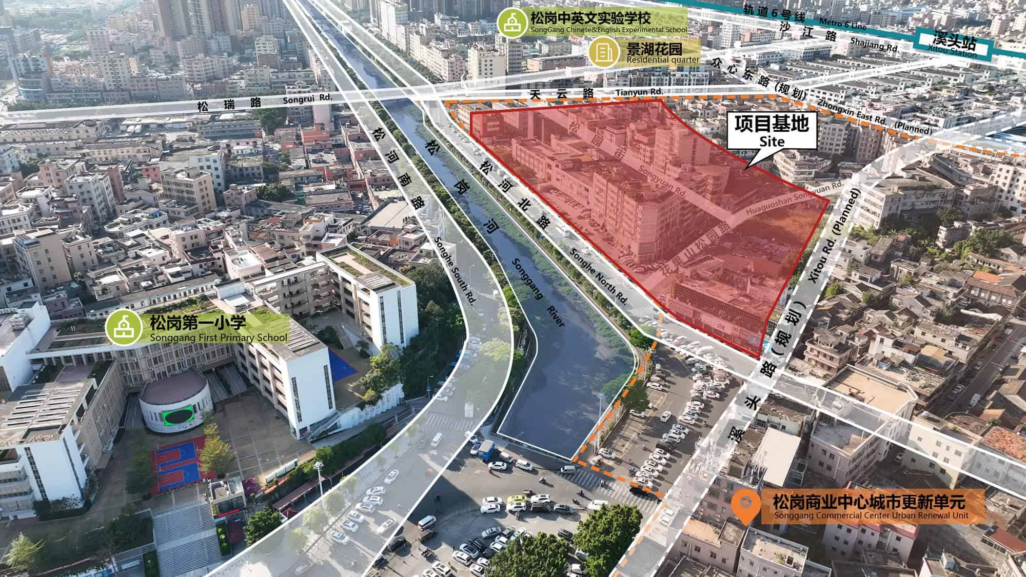 international-architectural-design-competition-announcement-tender-call-for-entry-songgang-commercial-center